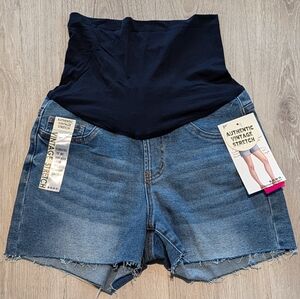 New Song Maternity Shorts Blue Jeans Size Medium